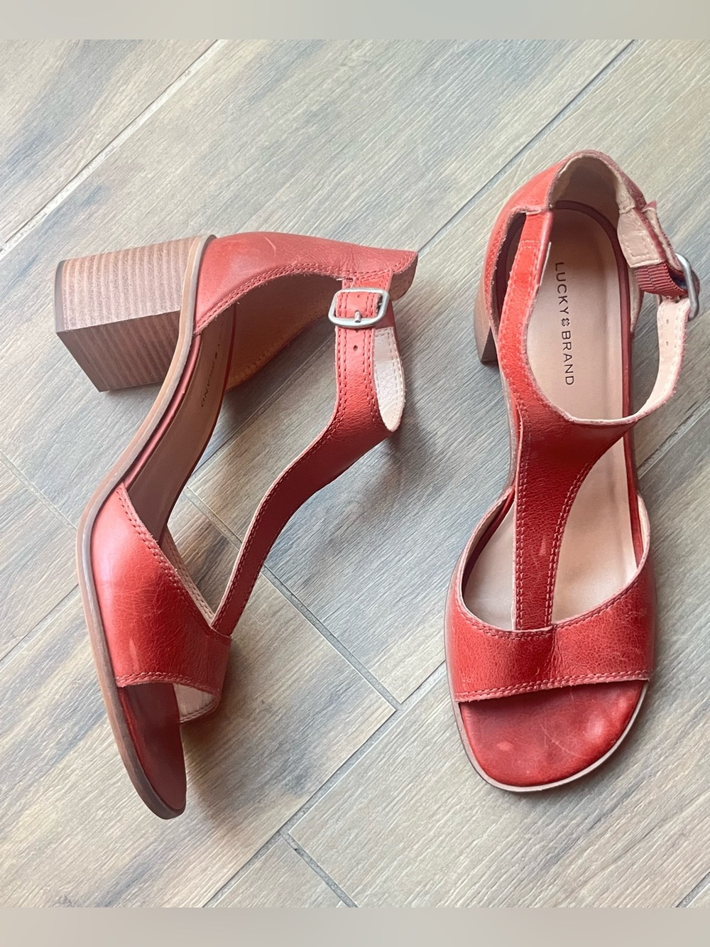 Lucky Brand Sabeni heels 9.5